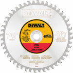 DEWALT ACCESSORIES Ferrous Metal Cutting Blade, 7.25-In., 48-Teeth TOOLS DEWALT ACCESSORIES