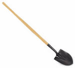 GREAT STATES CORPORATION Round-Point Dirt Shovel, 44-In. Handle LAWN & GARDEN GREAT STATES CORPORATION