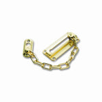 BELWITH PRODUCTS LLC Chain Door Fastener, Brass HARDWARE & FARM SUPPLIES BELWITH PRODUCTS LLC