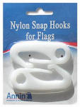 ANNIN FLAGMAKERS 2-Pack Flag Nylon Snap Hook OUTDOOR LIVING & POWER EQUIPMENT ANNIN FLAGMAKERS   