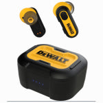 DEWALT DeWALT Pro-X1 190 2092 DW2 Jobsite True Earbuds, 5.0 Bluetooth, Black/Yellow ELECTRICAL DEWALT   