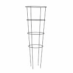 PANACEA PRODUCTS CORP Tomato Cage, Heavy-Duty, Black Steel, 16 x 54-In. LAWN & GARDEN PANACEA PRODUCTS CORP   