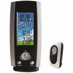 TAYLOR PRECISION PRODUCTS Wireless Weather Station with Clock, 3-Channel, Remote HOUSEWARES TAYLOR PRECISION PRODUCTS