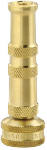 ZHEJIANG HONGCHEN IRRIGATION Brass Twist Hose Nozzle, 4 In.
