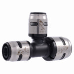 SHARKBITE/CASH ACME PEX Evopex Push To Connect Pipe Tee, 3/4 x 1/2 x 1/2 In. PLUMBING, HEATING & VENTILATION SHARKBITE/CASH ACME