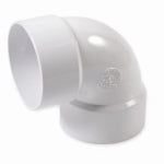 NDS PVC Styrene Sewer & Drain Fitting, Short Turn Elbow, 3-90 Degree PLUMBING, HEATING & VENTILATION NDS   