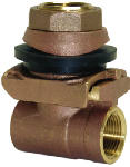 ASHLAND WATER GROUP Pitless Adapter, Brass, 1-In. PLUMBING, HEATING & VENTILATION ASHLAND WATER GROUP   