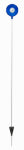 NUVUE PRODUCTS INC Reflex Driveway Marker, Blue Fiberglass, 46-In. HARDWARE & FARM SUPPLIES NUVUE PRODUCTS INC