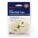 PLUMB SHOP DIV BRASSCRAFT Toilet Bolt Cap, Almond PLUMBING, HEATING & VENTILATION PLUMB SHOP DIV BRASSCRAFT