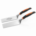 MR BAR B Q PRODUCTS LLC 2-Pc. Griddle Spatula Set, Stainless Steel Blades OUTDOOR LIVING & POWER EQUIPMENT MR BAR B Q PRODUCTS LLC