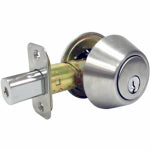 TAIWAN FU HSING INDUSTRIAL CO Double-Cylinder Deadbolt, Stainless Steel HARDWARE & FARM SUPPLIES TAIWAN FU HSING INDUSTRIAL CO
