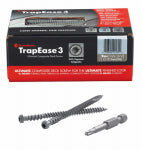 OMG INC TrapEase 3 Deck Screws, Brown, 75-Pk. HARDWARE & FARM SUPPLIES OMG INC
