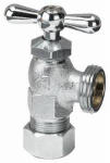 B&K LLC Compression Washing Machine Valve, Chrome Plated Brass, 1/2 x 3/4-In. PLUMBING, HEATING & VENTILATION B&K LLC