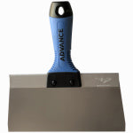 ADVANCE EQUIPMENT MFG CO Taping Knife, Stainless Steel, Cool Grip II Handle, 8-In. BUILDING MATERIALS ADVANCE EQUIPMENT MFG CO