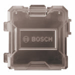 ROBERT BOSCH TOOL GROUP Impact Tough Storage Case, Clear, 3.2 In. TOOLS ROBERT BOSCH TOOL GROUP
