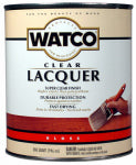 WATCO WATCO 63041 Lacquer, Gloss, Liquid, Clear, 1 qt, Can PAINT WATCO   