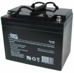 INTERSTATE ALL BATTERY CTR Sealed Lead Acid Battery, 12-Volt, 34-Amp ELECTRICAL INTERSTATE ALL BATTERY CTR   