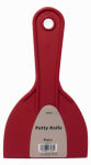 RED DEVIL INC Plastic Putty Knife, 4-In. PAINT RED DEVIL INC