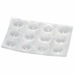 RICHELIEU AMERICA LTD Vinyl Bumpers, Self-Adhesive, Clear, Round, 3/8-In., 12-Pk. HARDWARE & FARM SUPPLIES RICHELIEU AMERICA LTD