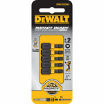 DEWALT ACCESSORIES #2 Square Impact-Ready Power Bit, 2-In., 5-Pk. TOOLS DEWALT ACCESSORIES