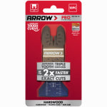 ARROW FASTENER CO LLC Ground Tooth Power Hardwood Oscillating Tool Blade, 1-3/4-In., 10-Pk. TOOLS ARROW FASTENER CO LLC