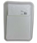 LINZER/AMERICAN BRUSH Paint Tray Liners, White Plastic, 9 In., 3-Pk. PAINT LINZER/AMERICAN BRUSH