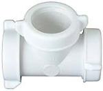 PLUMB SHOP DIV BRASSCRAFT 1-1/4-Inch Or 1-1/2-Inch O.D. Tube Slip Joint Lavatory/Kitchen Drain Tee PLUMBING, HEATING & VENTILATION PLUMB SHOP DIV BRASSCRAFT