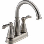 DELTA FAUCET CO Lavatory 2-Handle Faucet, Brilliance Brushed Nickel PLUMBING, HEATING & VENTILATION DELTA FAUCET CO