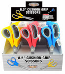 SHAWSHANK LEDZ Cushion Grip Scissors, Stainless Steel, 8.5-In. HOUSEWARES SHAWSHANK LEDZ   