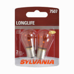 OSRAM SYLVANIA INC 7507 Long Life Miniature Clear Bulb, 7507LL BP2, 2-Pk. AUTOMOTIVE OSRAM SYLVANIA INC   