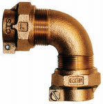 LEGEND VALVE AND FITTING INC Water Service Elbow, Lead Free, CTS PAK x PAK, 3/4 In. PLUMBING, HEATING & VENTILATION LEGEND VALVE AND FITTING INC