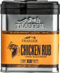 TRAEGER Traeger SPC170 Chicken Rub, Black Pepper, Citrus Flavor, 9 oz Tin OUTDOOR LIVING & POWER EQUIPMENT TRAEGER   
