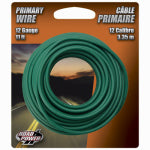 COLEMAN CABLE Road Power 55678933/12-1-15 Electrical Wire, 12 AWG Wire, 25/60 VAC/VDC, Copper Conductor, Green Sheath, 11 ft L AUTOMOTIVE COLEMAN CABLE   