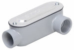 RACO INCORPORATED Rigid/IMC Conduit Fitting, Oval Thread Body, Gray Die-Cast Aluminum, 1/2-In. ELECTRICAL RACO INCORPORATED