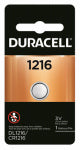 DURACELL DISTRIBUTING NC Watch/Electronic Battery, #1216, Lithium, 3-Volt ELECTRICAL DURACELL DISTRIBUTING NC