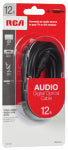 AUDIOVOX Digital Optical Audio Cable, 12 Ft. ELECTRICAL AUDIOVOX