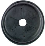 PLUMB SHOP DIV BRASSCRAFT Garbage Disposal Splash Guard, Black Rubber PLUMBING, HEATING & VENTILATION PLUMB SHOP DIV BRASSCRAFT