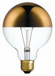 GLOBE ELECTRIC Oro Designer Globe Bulb, Gold, Incandescent, 220 Lumens, 40-Watts ELECTRICAL GLOBE ELECTRIC