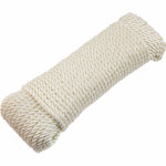 RICHELIEU AMERICA LTD. Anchor Rope, Double Diamond Braided, White, 3/8-In. x 100-Ft. HARDWARE & FARM SUPPLIES RICHELIEU AMERICA LTD.