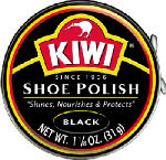 S C JOHNSON WAX Shoe Polish Paste, Black, 1-1/8-oz. HOUSEWARES S C JOHNSON WAX   