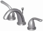 HOMEWERKS WORLDWIDE LLC-IMPORT Widespread 2-Handle Lavatory Faucet, Brushed Nickel PLUMBING, HEATING & VENTILATION HOMEWERKS WORLDWIDE LLC-IMPORT