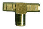 ANDERSON METALS CORP Pipe Fitting, Hose Barb Tee, Brass, 3/8 In. ID PLUMBING, HEATING & VENTILATION ANDERSON METALS CORP