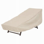 MR BAR B Q PRODUCTS LLC Chaise Lounger Cover, Taupe OUTDOOR LIVING & POWER EQUIPMENT MR BAR B Q PRODUCTS LLC   