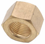 ANDERSON METALS CORP Brass Compression Nut, Lead-Free, 1/8-In. PLUMBING, HEATING & VENTILATION ANDERSON METALS CORP   