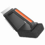 MR BAR B Q PRODUCTS LLC Dual-Head Grill Brush/Scrub Pad + Scraper OUTDOOR LIVING & POWER EQUIPMENT MR BAR B Q PRODUCTS LLC