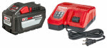 MILWAUKEE Milwaukee M18 REDLITHIUM 48-59-1200 Battery and Charger Starter Kit, 120 VAC Input, 18 V Output, 12 Ah, 2 hr Charge TOOLS MILWAUKEE   