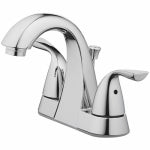 HOMEWERKS WORLDWIDE LLC-IMPORT Lavotory Faucet With Pop-Up, 2 Lever Handle, Chrome Finish PLUMBING, HEATING & VENTILATION HOMEWERKS WORLDWIDE LLC-IMPORT