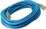 PT HO WAH GENTING All-Weather Extension Cord, 14/3 SJTW, Blue, Lighted End, 50-Ft. ELECTRICAL PT HO WAH GENTING   