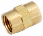 ANDERSON METALS CORP Pipe Fittings, Brass Coupling, Lead Free, 3/8 In. PLUMBING, HEATING & VENTILATION ANDERSON METALS CORP