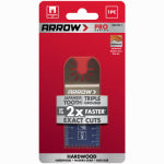 ARROW FASTENER CO LLC Japanese Tooth Hardwood Oscillating Tool Blade, 1-5/16-In. TOOLS ARROW FASTENER CO LLC